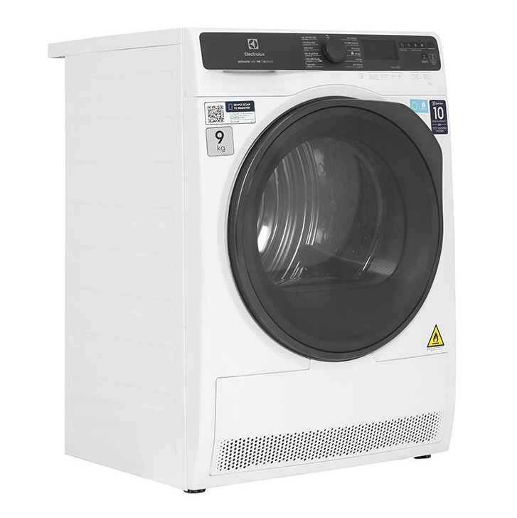 Máy sấy bơm nhiệt Electrolux 9kg EDH903R7WC